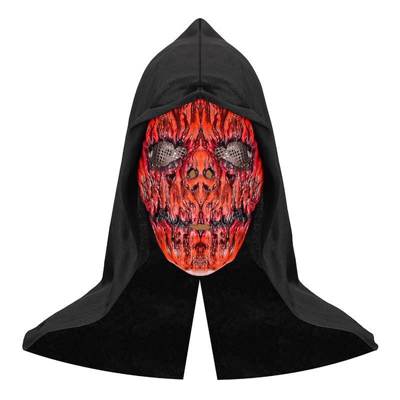 Cross-Border Halloween Skull Headband & Mask