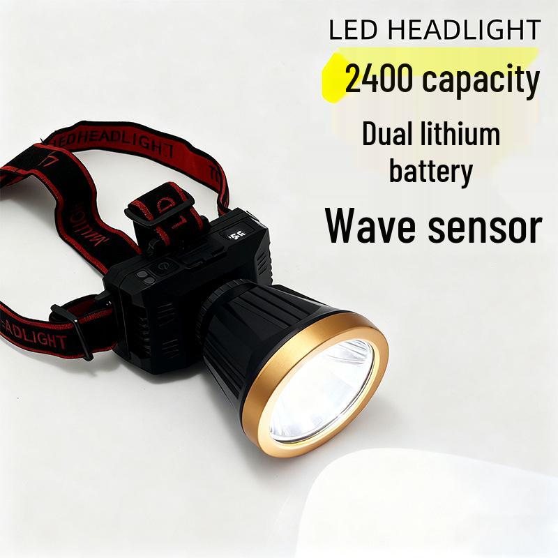 

Многофункциональный светодиодный налобный фонарь высокой яркости для приключений на открытом воздухе, ночной рыбалки, велоспорта и кемпинга со сверхдолгим временем работы от аккумулятора