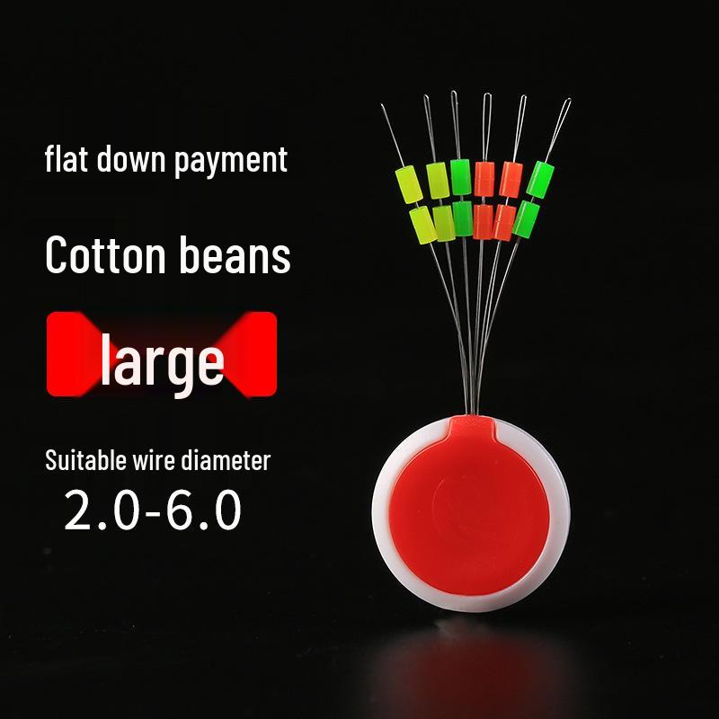 Crystal Fishing Line Bead: Lead Sinker, Stopper, Lure, Float, and Organizer for Sea and Rock Fishing Rigs.