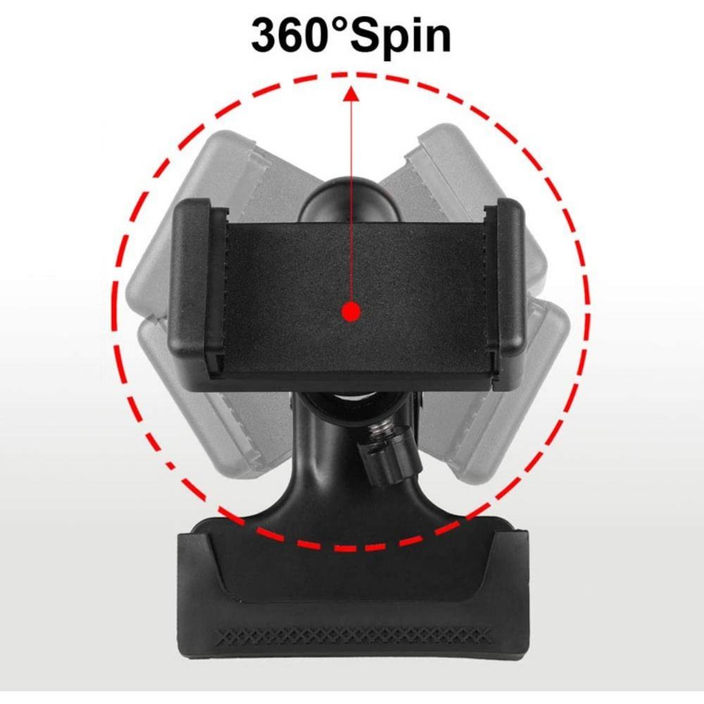 Mobile Live Streaming Stand, Desktop Metal Expansion, Powerful Clamp Head, Photography Accessory, 1/4 Universal Multifunctional Guitar Stand