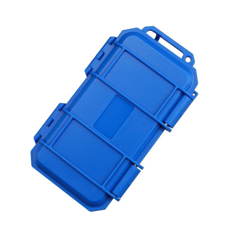 

Общие инструменты для оборудования Тактический водонепроницаемый и ударопрочный ящик для хранения EDC Портативный ударопрочный ящик синий