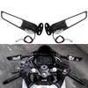 Side Mirrors Wind Wing Adjustable Rotating Rearview Mirror For Kawasaki ZX6R ZX636 ZX14R ZX12R ZX10R ZX7R ZX9R Motorcycle Mirror