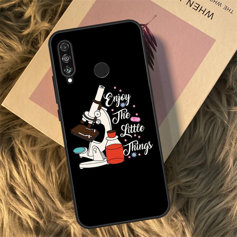 

Science Biology Laboratory For Huawei Nova Y90 Y60 Y61 Y70 Y72 Y73 Y91 3i 7i 8i 11i 12i 9 10 SE P20 P30 P40 Lite Case For Huawei P20 Lite