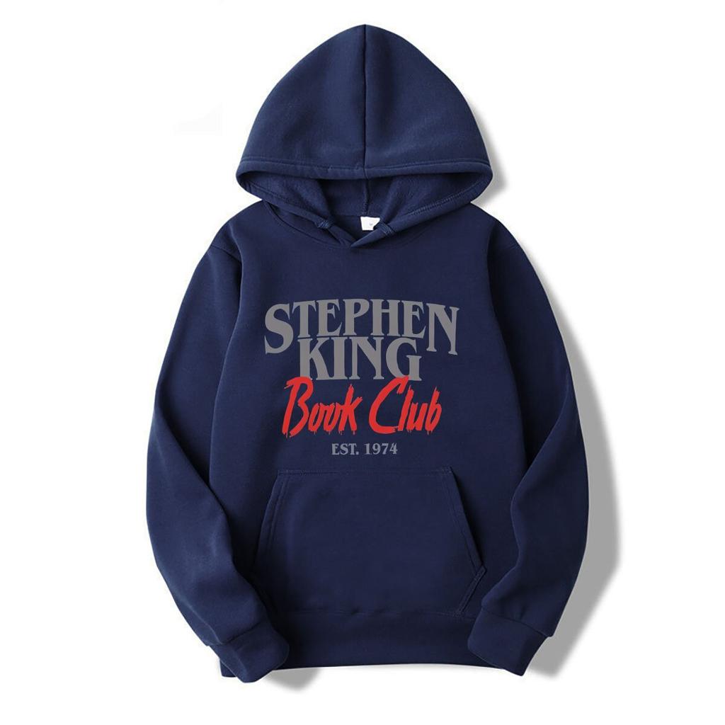 Stephen King Boekenclub hoodies grafische T-shirts jongens wit oversized grappig heren witte hoodies