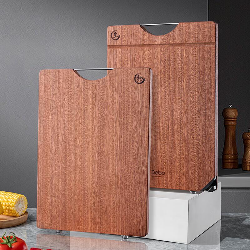 Debo Black Wenge Wood Double-Sided Chopping Board