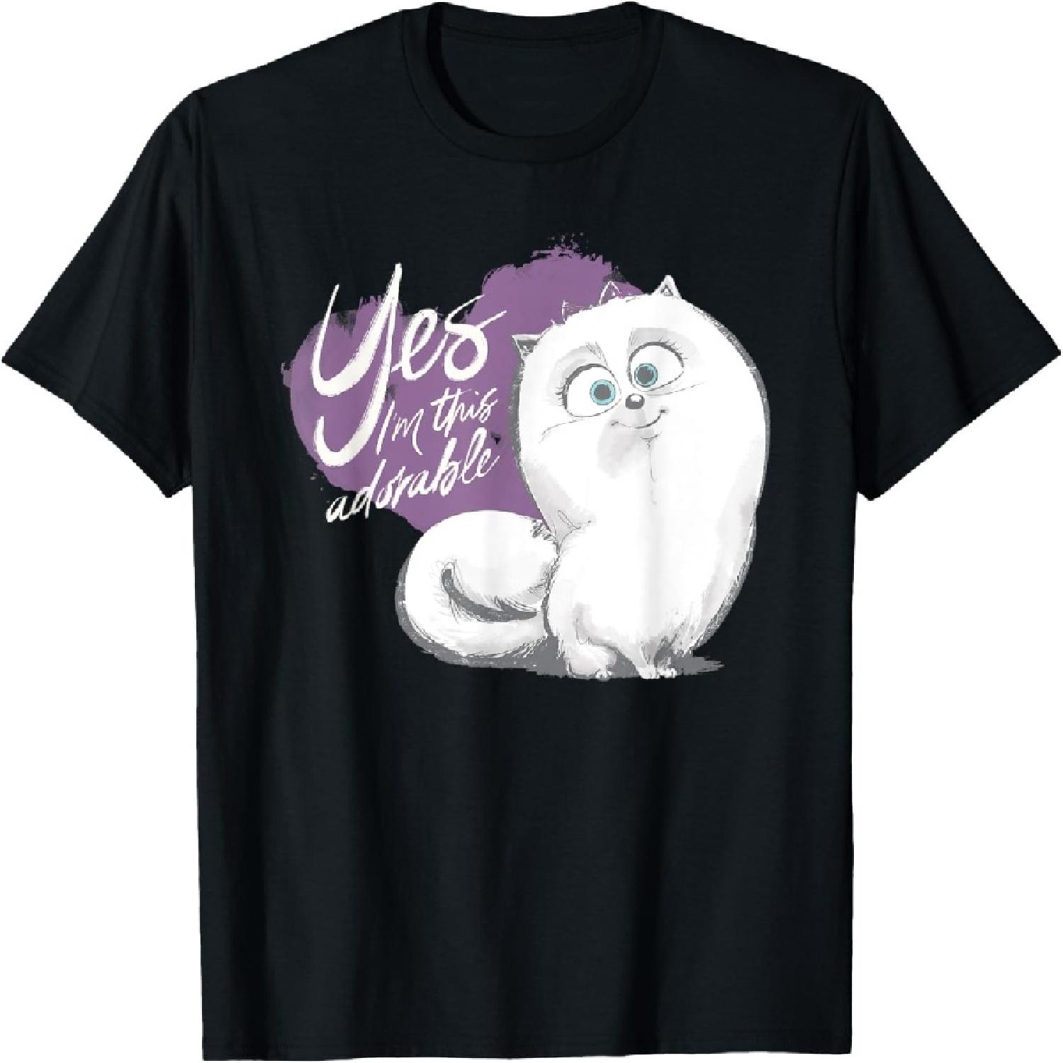 Pets 2 Gidget I m Adorable T-Shirt S
