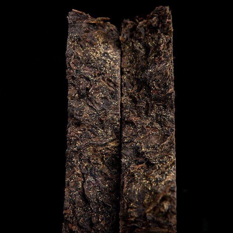 Hunan Anhua BaiLiang Cha Bing Bai Liang Tè scuro fiore dorato Tè Hua Juan 120g
