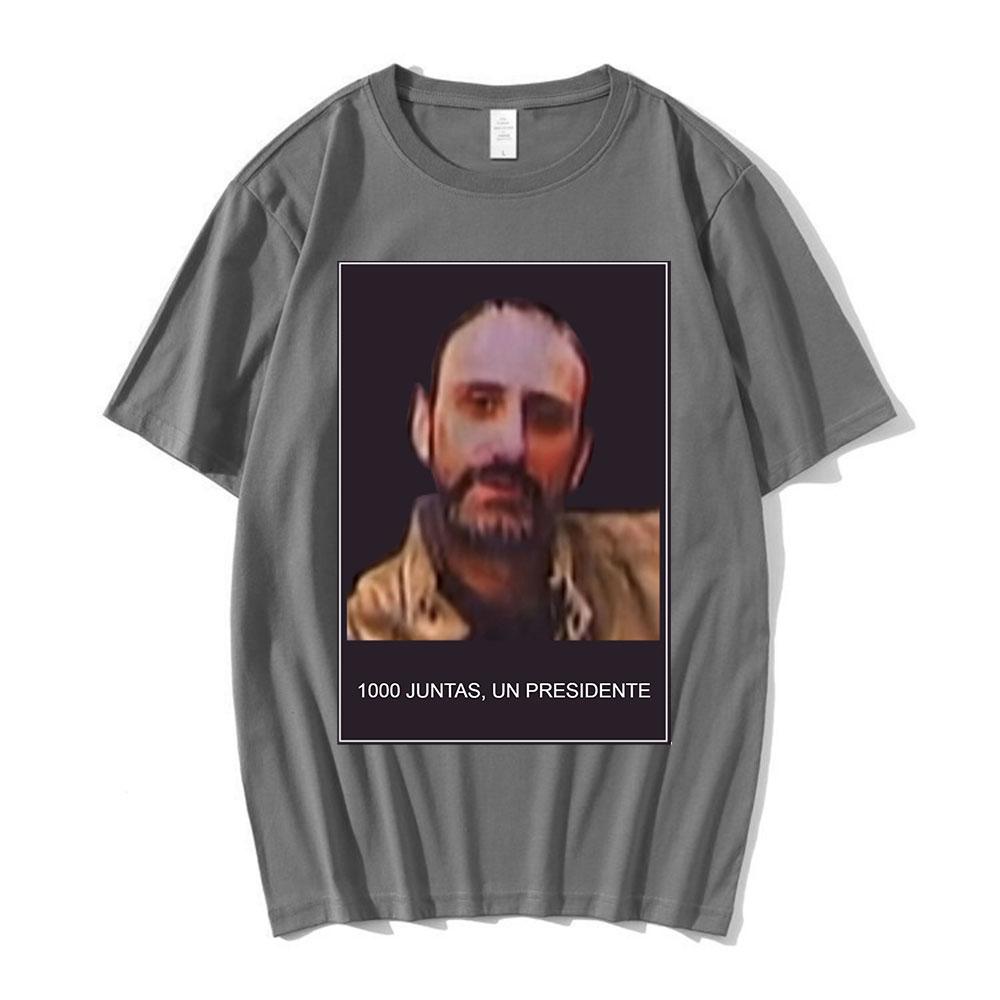 Juan Costs 1000 Boards A President Graphics Print T-shirt Women 100% Cotton T-shirts Oversized Manga T-Shirt Streetwear Clothes
