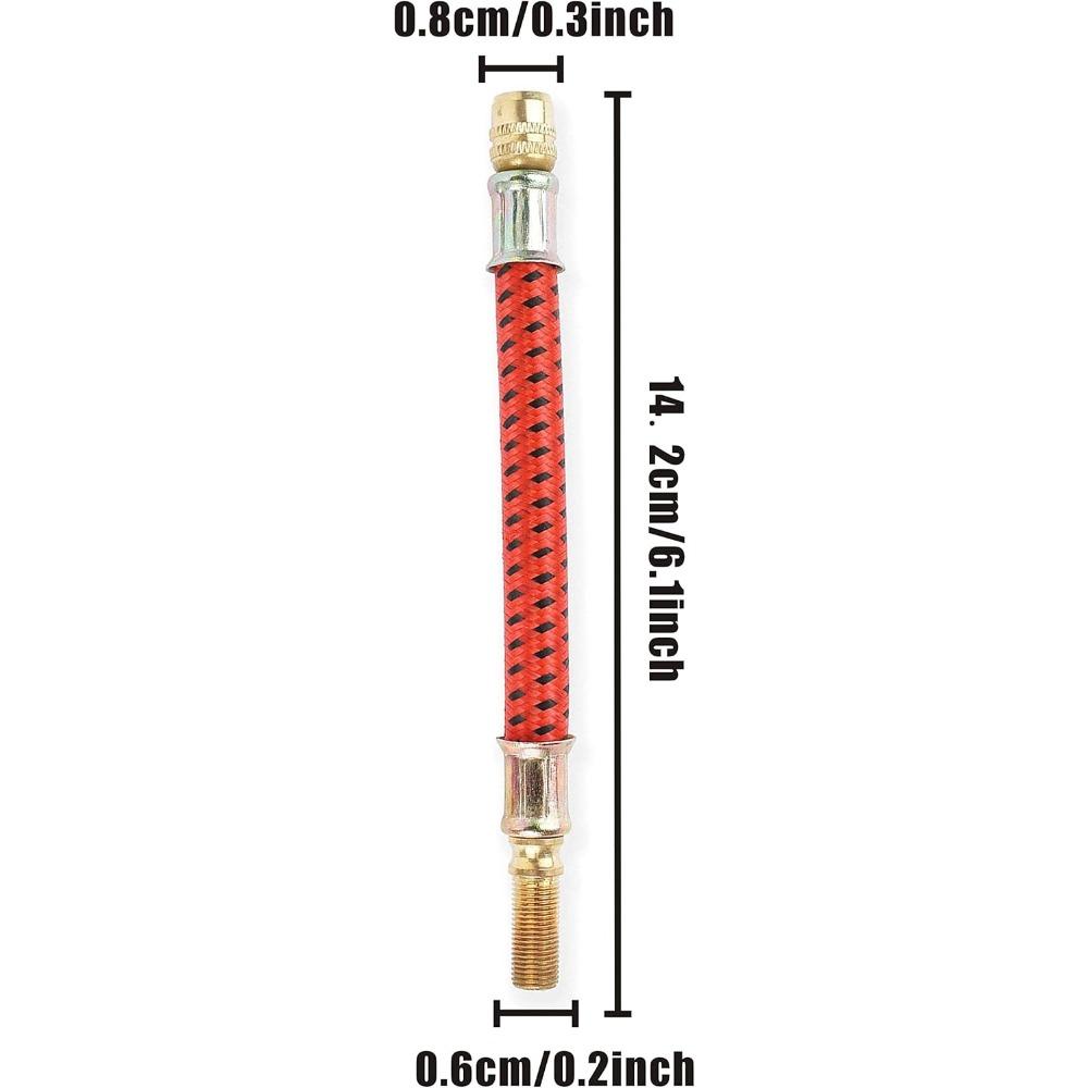 

Pump Extension Hose Extended Air Inflator Tube Inflatable Mouth Hose Pump Compatible for Xiaomi 1S M365 Pro Electric Scooter чорний