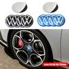 70/80/90/100/120mm Car Aluminum Logo Wheel Center Hub Cap Sticker Cover for Volkswagen VW GTI Golf Jetta Polo Passat Rline Caddy zd9