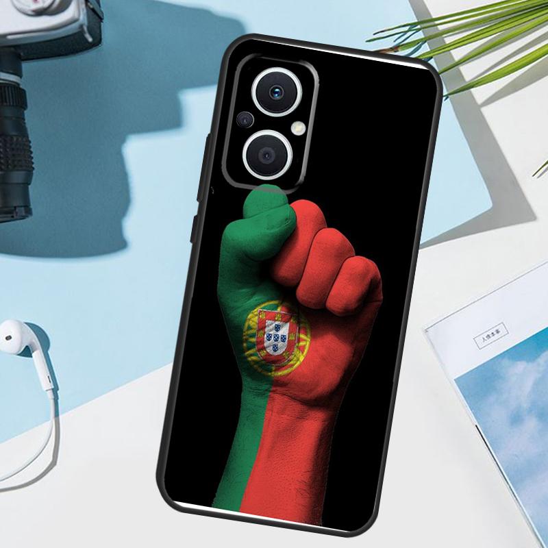

Portugal Flag Cover For OPPO Reno 11 12 13 14 Pro 11F 12F 13F 14F 7 8 Lite OPPO Find X5 X6 X8 X9 Pro Case OPPO Reno8 T 4G