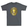 Lion Head Christian Religious God Jesus Golden Printed Novelty Unisex's T-Shirt Tee