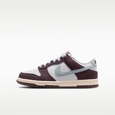Nike Dunk Low SE Burgundy Ash Glacier Blue (GS) 36
