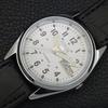 VINTAGE SEIKO 5 AUTOMATIC 6309A REFURBISHED JAPAN MENS WHITE WATCH a441684-1 Sk-a441684