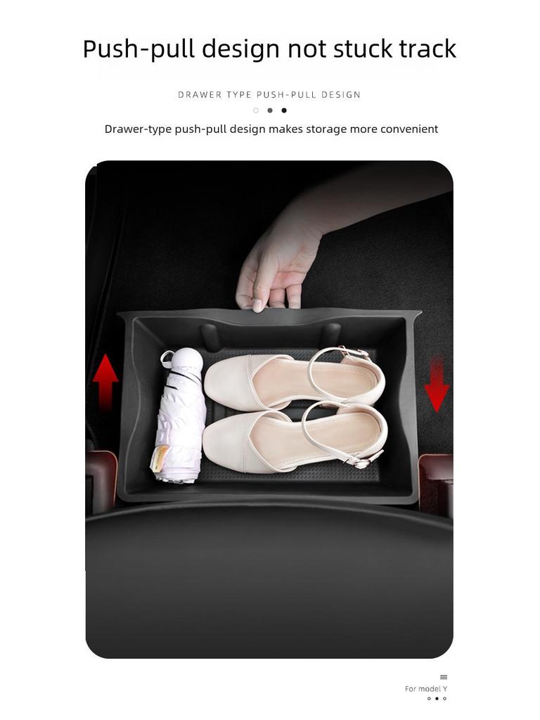 Tesla Model Y Under Seat Storage Drawer - Interior Car Accessory