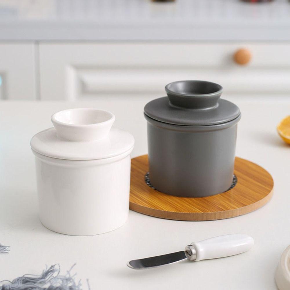 With Lid Butter Cup Sealed Butter Jar Butter Can Butter Storage Container  Bread
