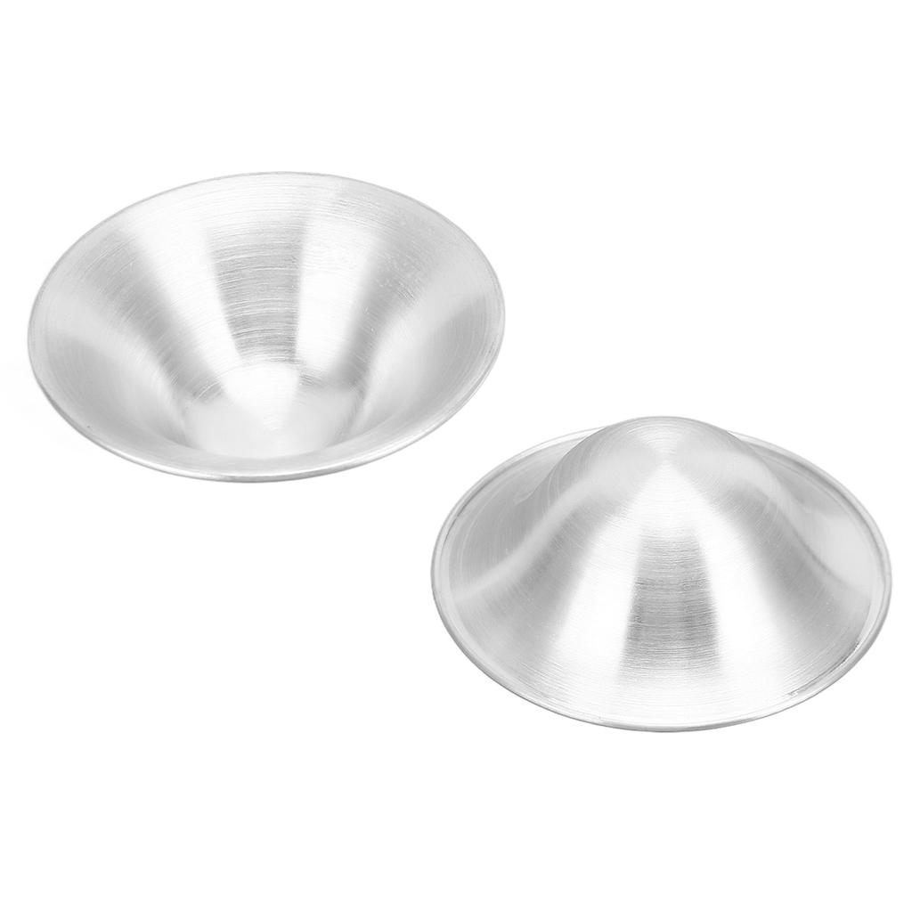 Silver Nursing Cups for Nursing Newborn Breastfeeding Essentials Skin Soothing Nipple Shields