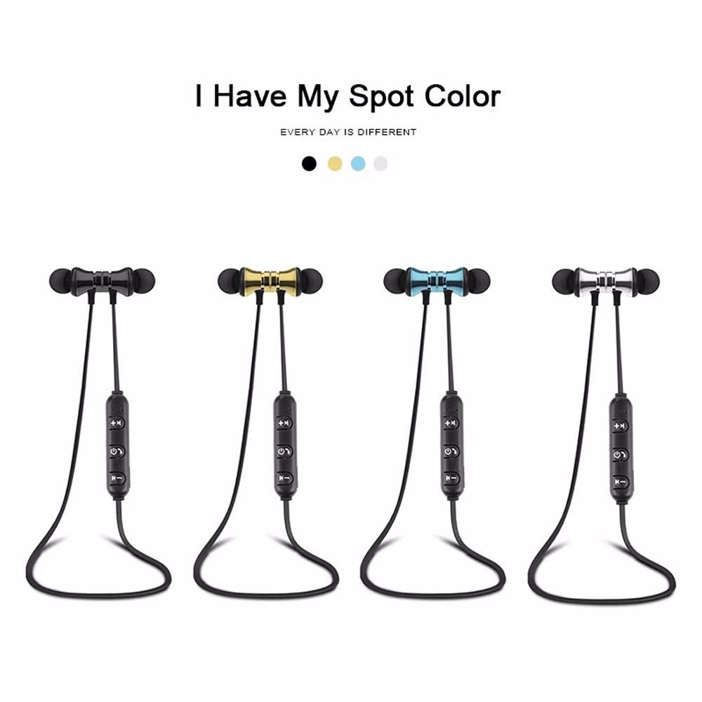 Neckband Handsfree Music Headset Magnetic Sport Earbuds Hanging Neck Wireless Bluetooth Earphone