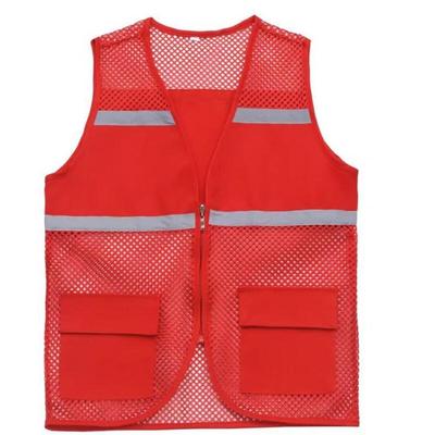 Miling Reflective Breathable Mesh Volunteer Vest