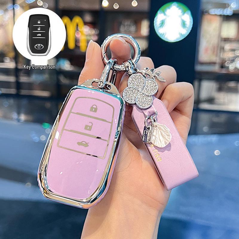 Toyota Schlüsselabdeckung Kompatibel mit Corolla, Camry, Levin, RAV4, Venza, Avalon und Fenglanda