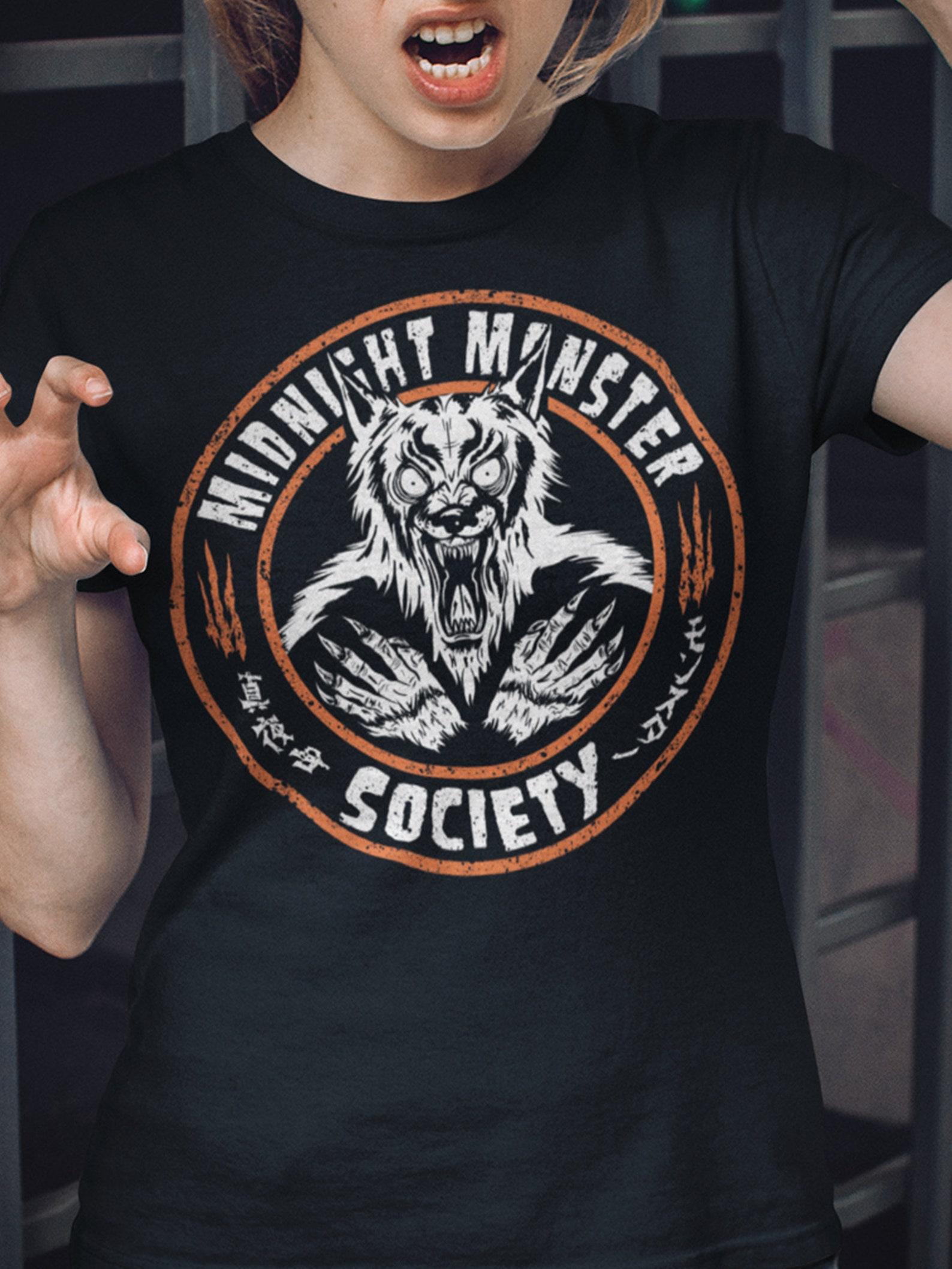 Midnight Monster Society, Werewolf Fiend T-shirt S