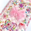 Princess Lace Dress Acrylic Rhinestone Stickers - DIY Cartoon Handmade Decoration for Kids