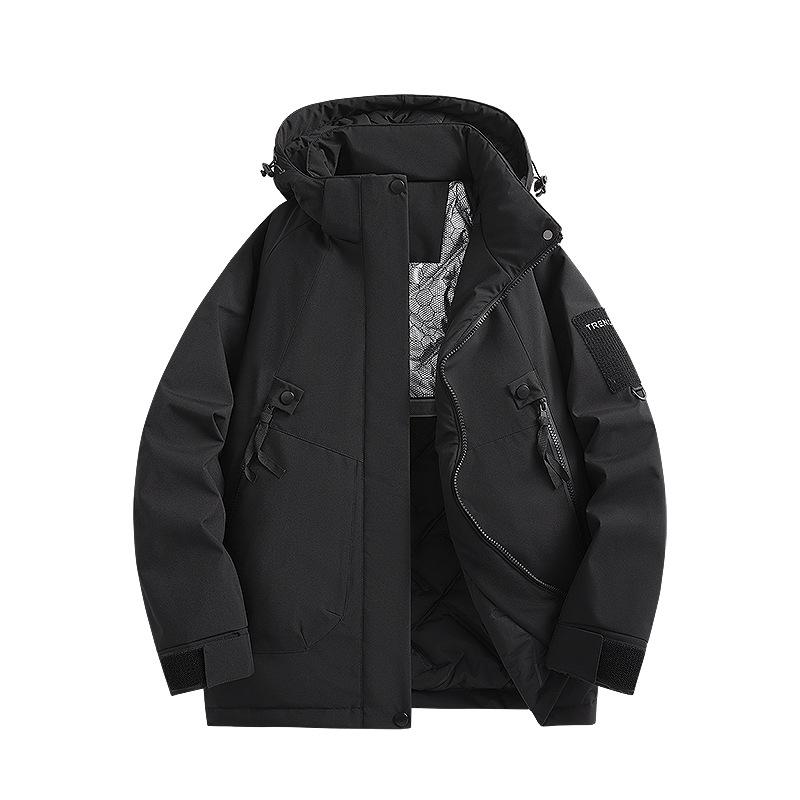 Winter Couples Models Cotton Jacket Warm Machine Quilted Cotton Jacket Graphene Heating Cotton Workers Fashion Casual Jacket