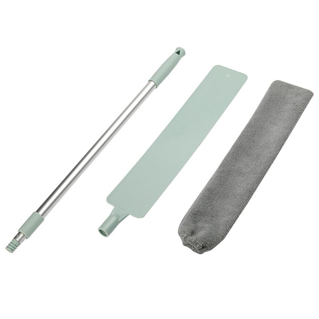 Duster Brush Microfiber Duster with Extension Pole Extendable Gap Dust Tools Retractable Bendable Head Household Cleaning Brush