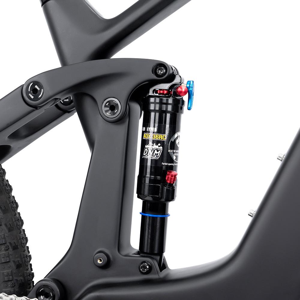 EM19 Bicicletă Electrică de Munte de Înaltă Performanță cu Cadru din Fibră de Carbon, Motor Mediu, Schimbător de Viteze cu 12 Trepte, Frâne Hidraulice pe Disc și Autonomie Mare a Bateriei