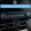 Car Display Screen Button Trim Switch Chrome Plating Strip For Porsche Macan 95B 2018    95B919597