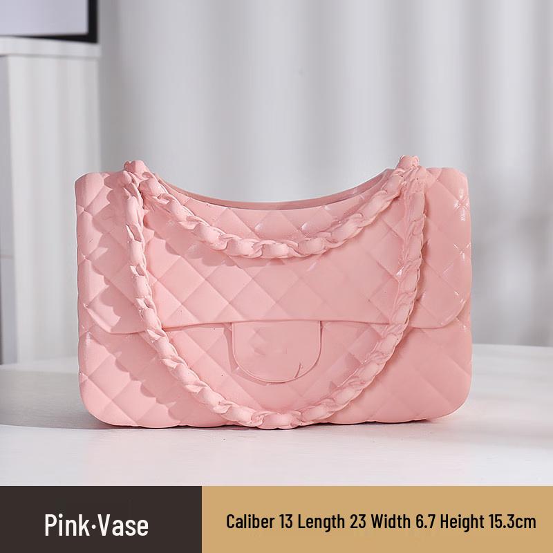 Resin Retro Bag Design Vase