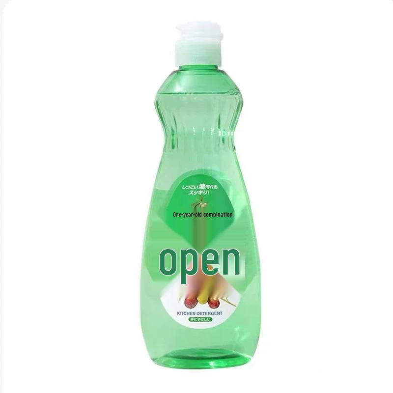 Japanese Rocket Dish Soap - Kitchen Cleaner & Degreaser for Fruits, Vegetables, and Tableware, 600ml.