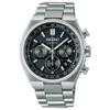 Astron 100 Meters Waterproof Solar Quartz Titanium Strap 41.3mm Men's Watch Gray Dial SBXY097