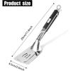 Fish Spatula Clamp Multifunctional Stainless Steel Steak Clip Easy to Store Food Clips for Home Restaurant and Outdoor Cooking