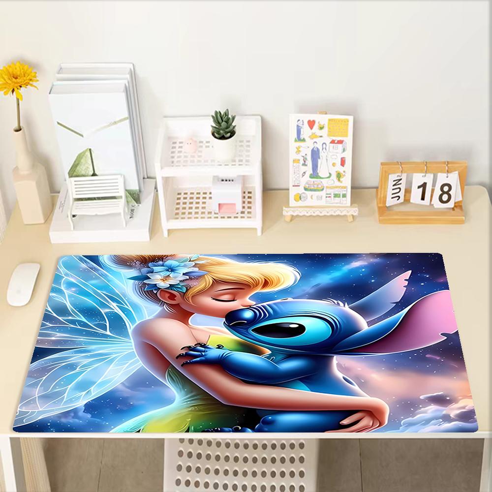 Stitch Theme Mouse Pad, Non Slip Rubber Base, Multifunctional Office & Home Decor, Perfect for Workspace Personalization.