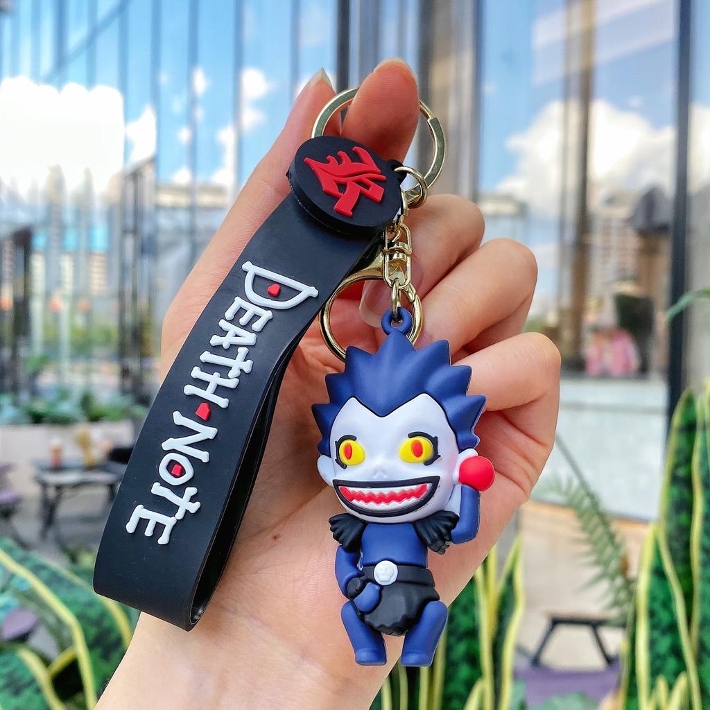 Cartoon New Anime Keychain Women Men Key Chain Double Sided Pendant Key Holder Acrylic Jewelry For Children Birthday Gift Presents