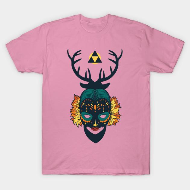 Koszulka damska pogańska maska z porożem projekt Harajuku nadruk Kawaii Tshirt letnia koszulka damska z krótkim rękawem Top Tee