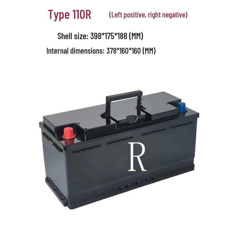 Various Car Models Lithium Battery Case: ABS Waterproof Shell with Pure Copper Terminals, Supports Up To 200AH.