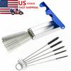 18X Motorcycle Carburetor Carbon Dirt Jet Remove Needles+Brushes Cleaning Tools