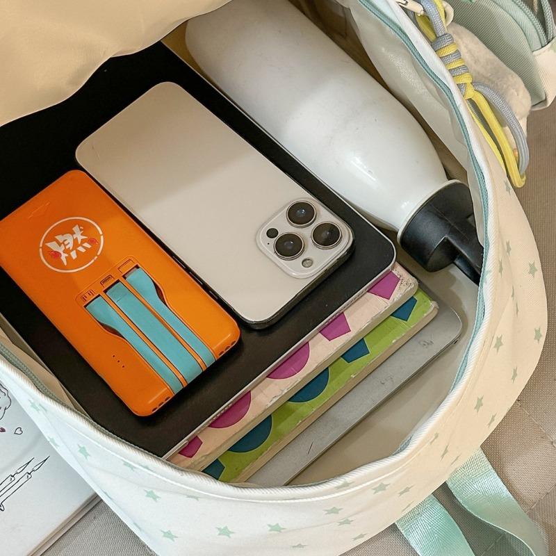 New female cute schoolbag versatile small fresh star bow junior high school college student backpack class backpack