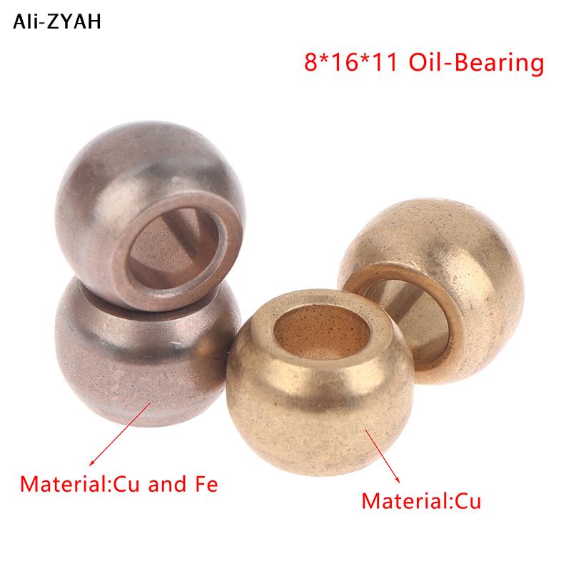 5/10 db 8*16*11 mm Zc0021 Olajkenésű Csapágyak Gyümölcscentrifugákhoz Csapágyak Gépjárművekhez Porfémkohászati Perselyek Vezető Perselyek