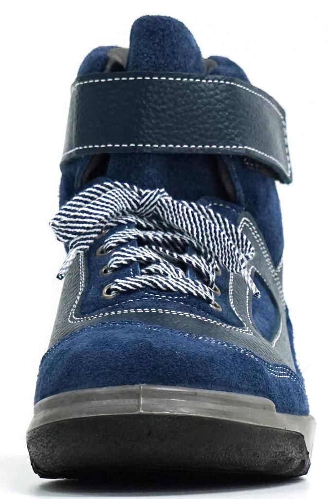 Safety Tsubaki Model Safety Shoes Safety Shoes Work Shoes Steel Toecap Magic Lightweight Electrostatic Specifications Navy cm 3E [Aoki Shoes] AG-21