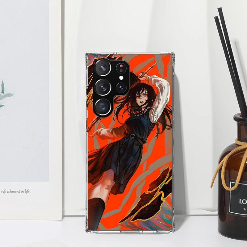 C-Chainsaw Mans Yoru War Devil Phone Case For Samsung Galaxy S26 S25 Edge S24 FE S23 S22 Ultra S21 Plus S20 + Art Fundas Back Co
