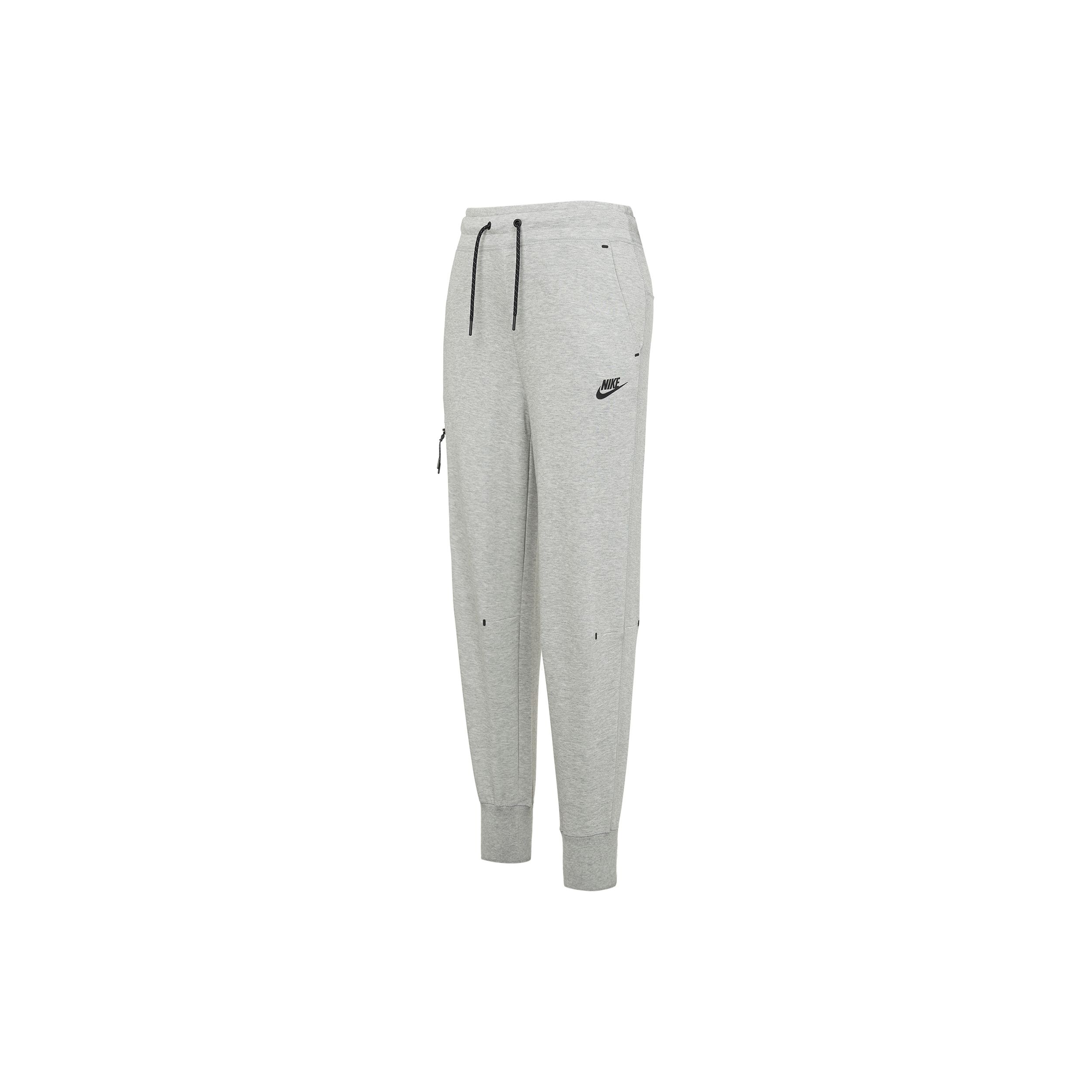 

Nike Women s Sportswear Tech Fleece High-Rise Pants Dark Grey Heather Black CW4293-063 S