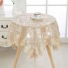 Lace Table Cloth Retro Embroidery Reception Tablecloths Decoration Party Valentine's Day Table Clothscountryside Wedding Holiday Round Table Fabric