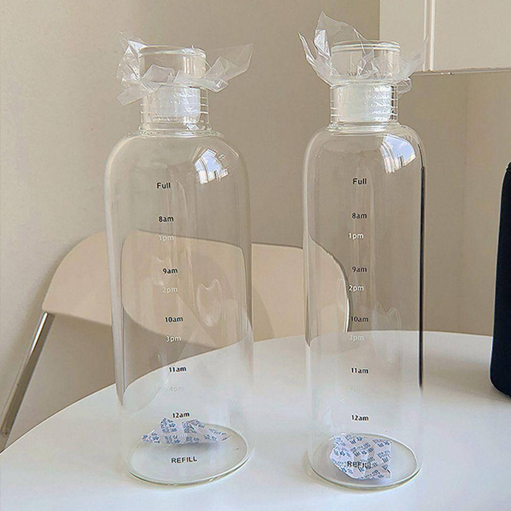 Time Marker Sealing Lid For Travel School Glass Water Cup Coffee Mugs Drinking Cup Water Bottle