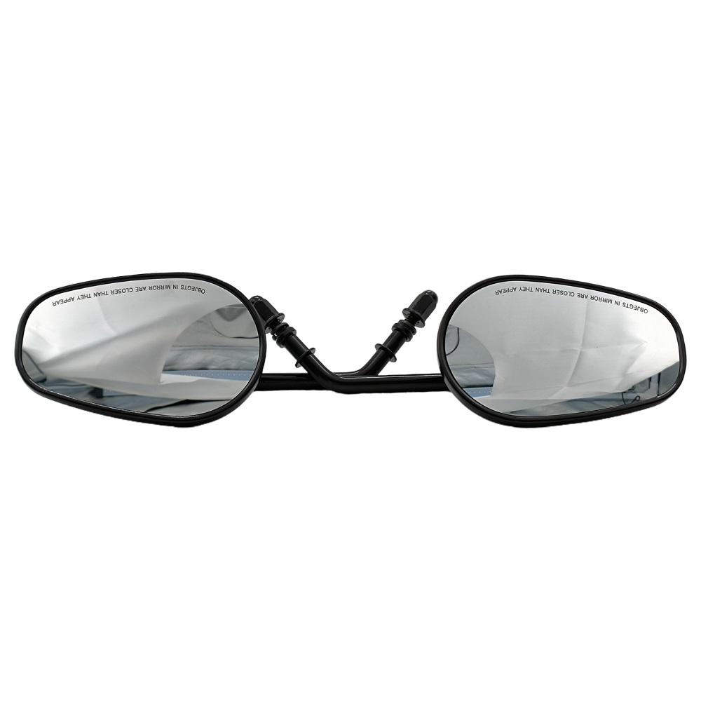 8MM Motorcycle Rear View Side Mirrors For Harley Softail Dyna SPORTSTER XL 883 1200 Touring Road King Street Glide CVO FXDB FXDF