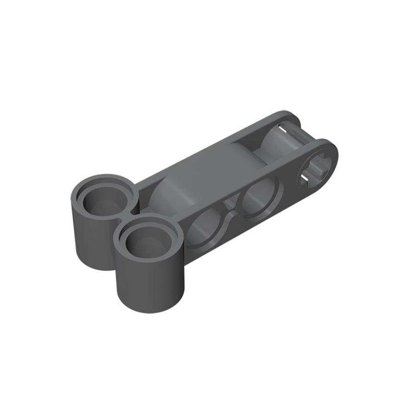 Building Block 10PCS High-tech 2x4 Axle and Pin Connector Perpendicular Double MOC Part 98989 Compatible with Lego Blocks