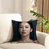 Song Hye  Kyo Cushion Cover Reversible Plush Pillow Cover Soft Fluffy  Home Decor for Sofa Bedroom