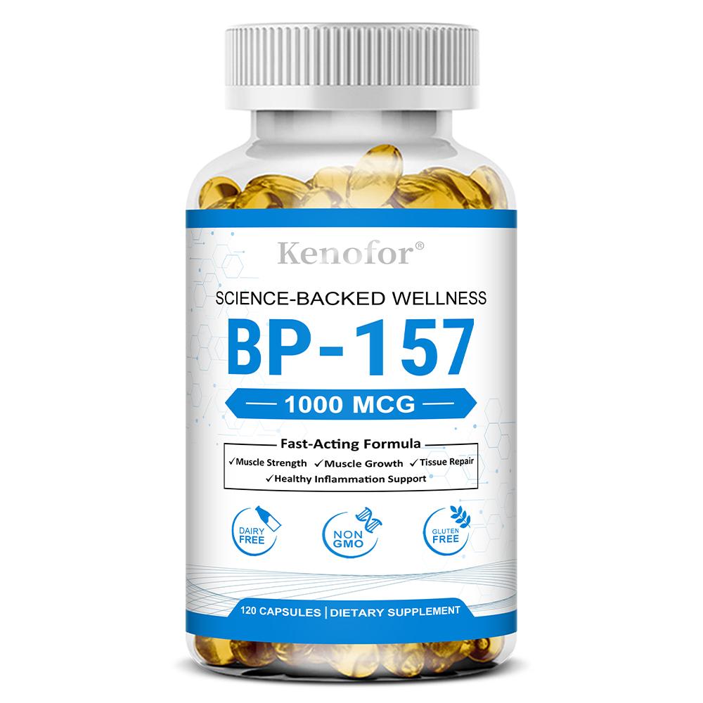 BP‑157 Blend 1000 MCG Kapszula, Aminosav Komplex Étrend-kiegészítő, 120 Kapszula 60 Napos Adag